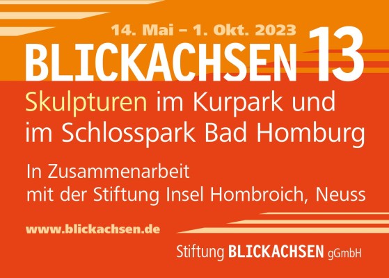 blickachsen 13 skulpturen biennale sculpture biennial bad homburg 2023