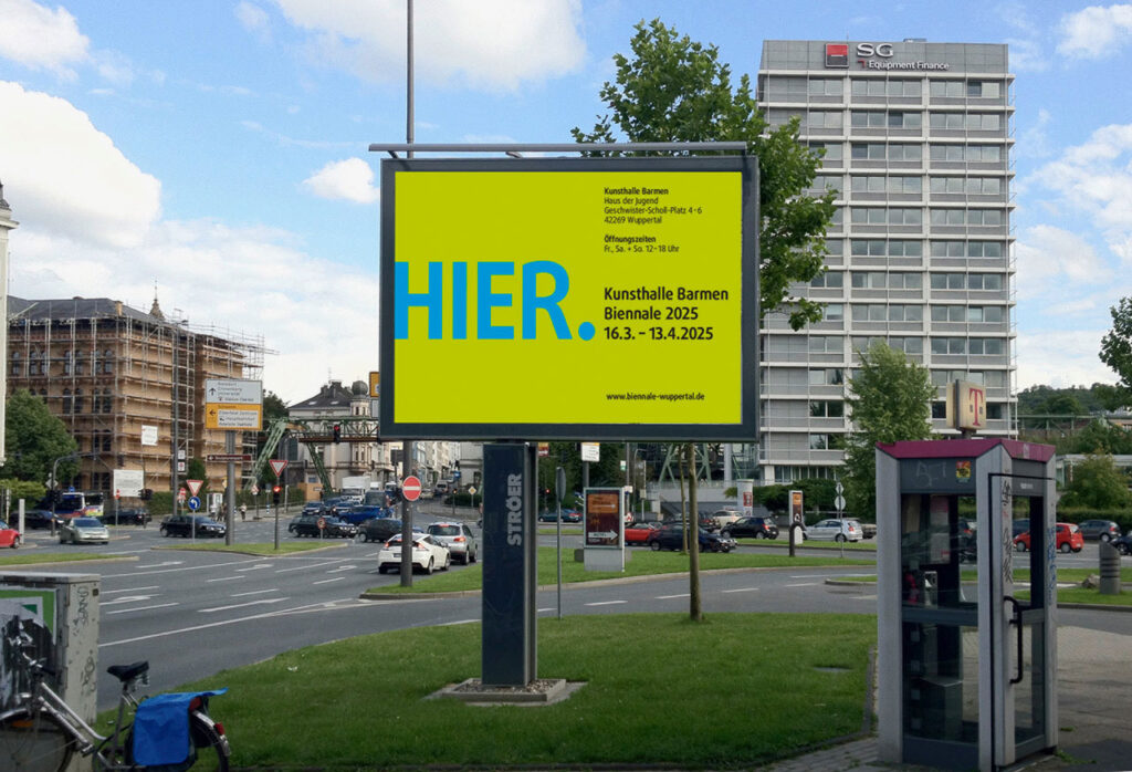 kunsthalle barmen wuppertal hier michael dekker ausstellung biennale 2025